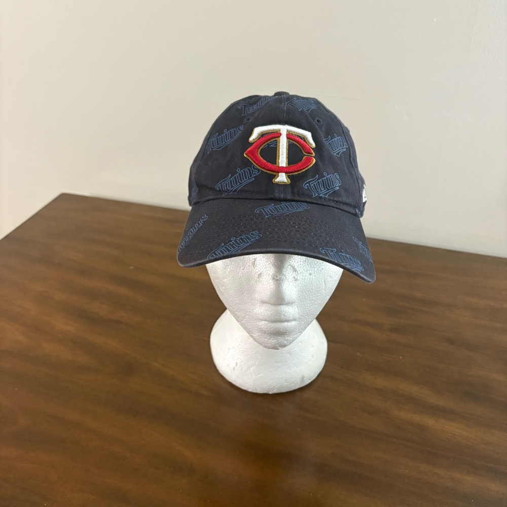 New Era Navy Blue Women's Hat Minnesota twins baseball